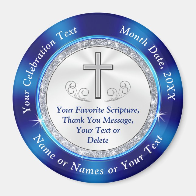 Imán Bonito barato, recuerdos cristianos, cristiano (Frente)