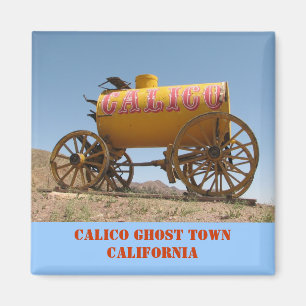 Imán ¡Bonito Calico Ghost Town Magnet!