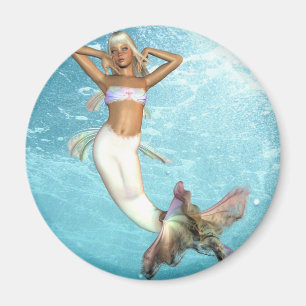Imán bonito de la sirena