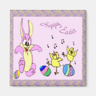 Imán bonito de Pascua de los bailarines