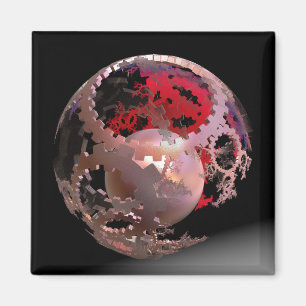 Imán Bonito en perros rosados