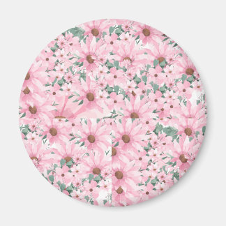 Imán Bonito en rosa: Enrojamiento de imanes florece