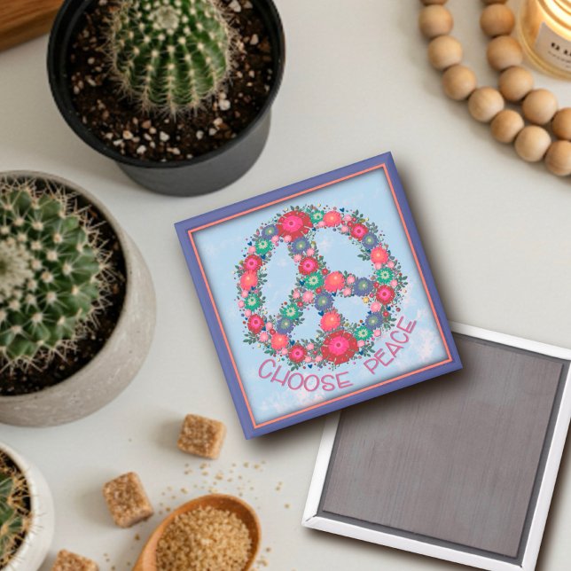 Imán Bonito Floral Pastel Elige Inespiritividad De La P (Subido por el creador)