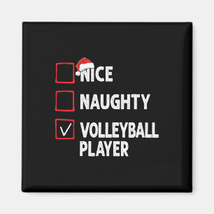 Imán Bonito Navidad Chica de jugador de voleibol infant