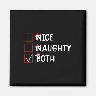 Imán Bonito Navidad travieso a los dos