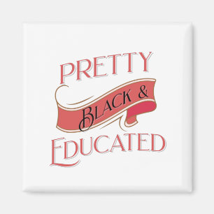 Imán Bonito negra y educada