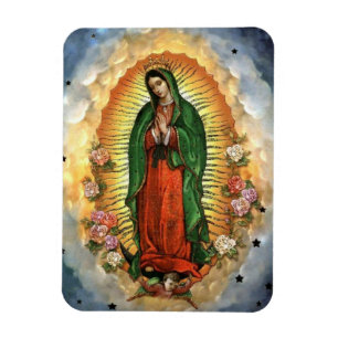 Imán Bonito Nuestra Señora de Guadalupe Virgen María Co