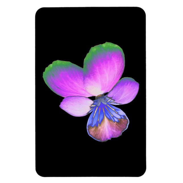 Imán Bonito Pansy Premium Magnet (Vertical)