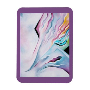 Imán Bonito Pastel Moderno Art Kitchen Magnet