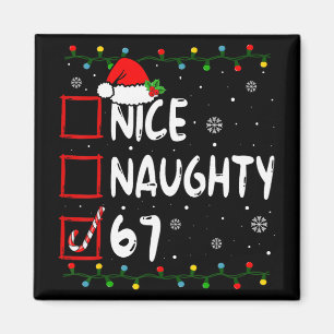 Imán Bonito Travieso 6 7 Meme 67 Navidad Seis Siete Xma