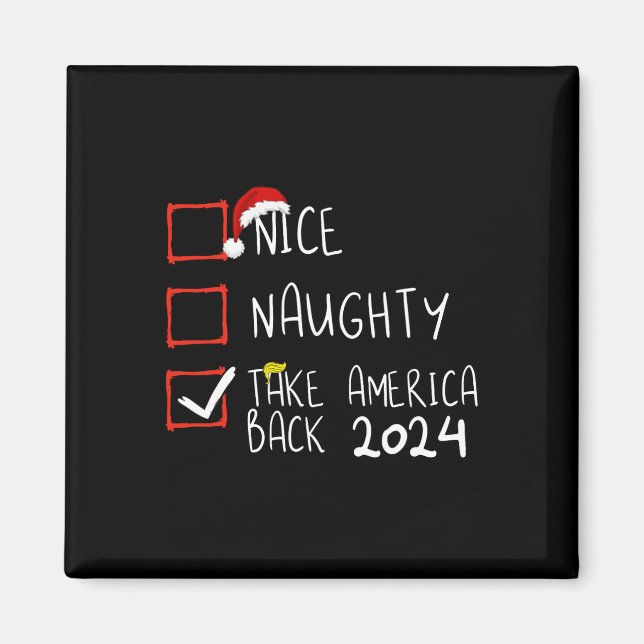 Imán Bonito travieso para recuperar a Estados Unidos 20 (Frente)