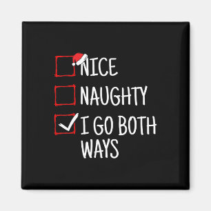 Imán Bonito travieso, voy de ambos modos Navidades dive