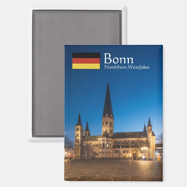Imán Bonn Alemania (Anverso/Reverso)