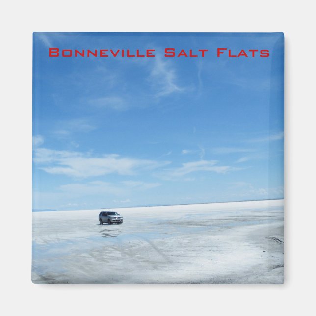 Imán Bonneville Salt Flats (Frente)