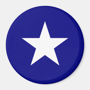 Imán Bonnie Blue Flag Estrella Blanca
