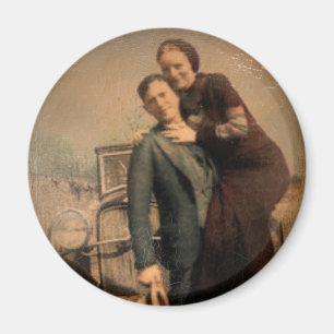 Imán Bonnie y Clyde