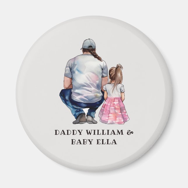 Imán Bono padre y hija (8) (Frente)