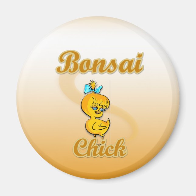Imán Bonsai Chick (Frente)