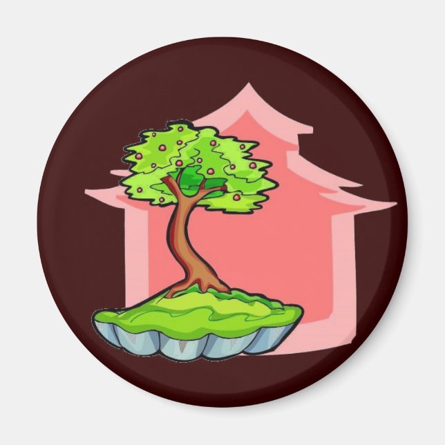 Imán Bonsai Tree Magnet (Frente)