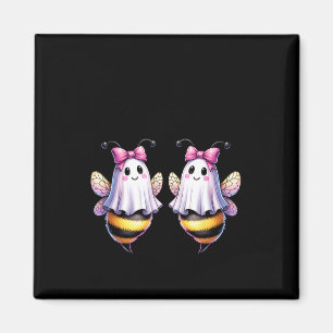 Imán Boo Bees Fantasma Bee Halloween Disstume Mujeres G
