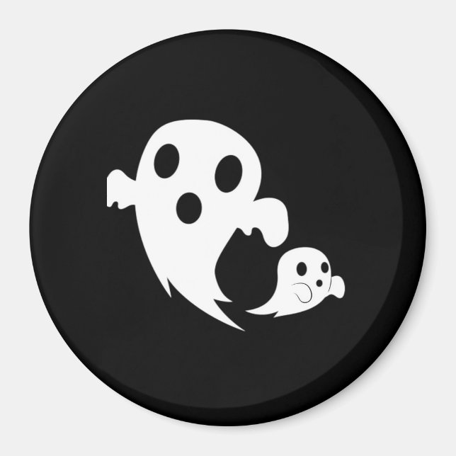 Imán Boo Blanco  (Frente)