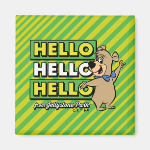 Imán Boo-Boo Bear Hola Hola Desde Jellystone