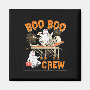 Imán Boo Boo Skeleton Crew Nurs Funny Ghost Women Hall