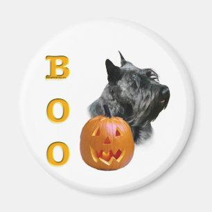 Imán Boo de Scottish Terrier (negro)