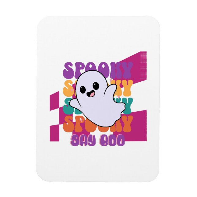 Imán Boo Espeluznante (Vertical)