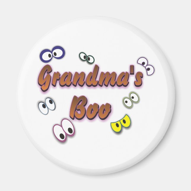 IMÁN BOO EYES GRANDMA (Frente)
