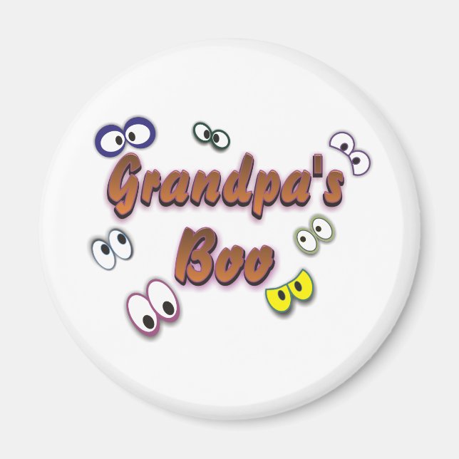IMÁN BOO EYES GRANDPA (Frente)