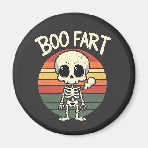 Imán Boo fart Funny Spooky Pastel Ghost Gótico Retro