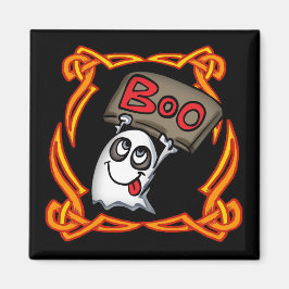 Imán Boo Ghost Round Magnet