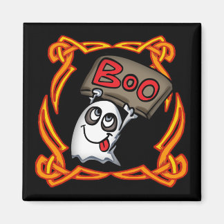 Imán Boo Ghost Round Magnet