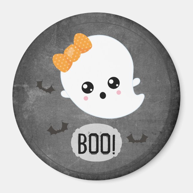 Imán Boo Halloween Ghost (Frente)