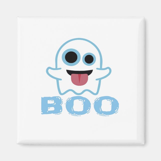 Imán Boo Meme Divertido Tonto (Frente)