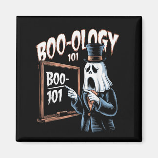 Imán Boo-Ology 101, feliz halloween