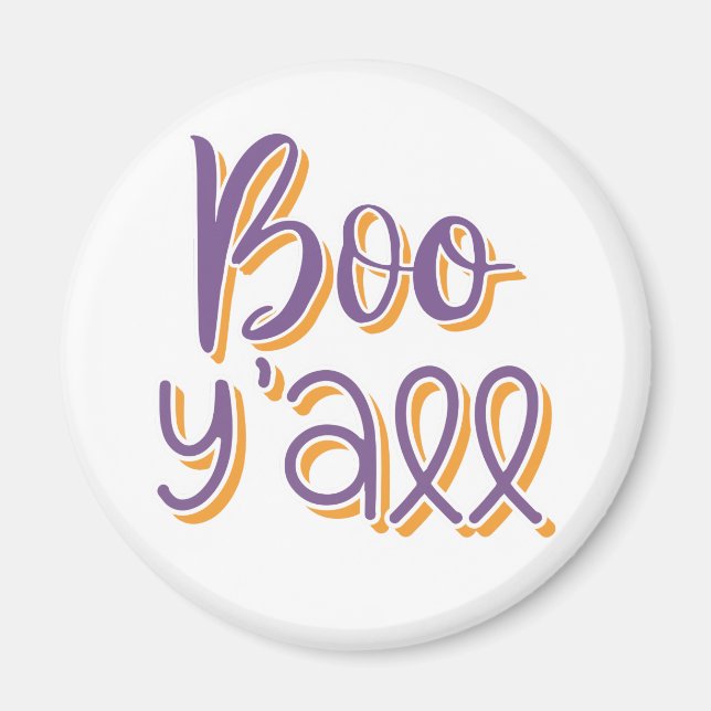 Imán Boo Y'all (Frente)