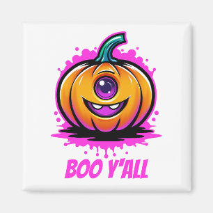 Imán Boo Y'All, diseño espeluznantemente adorable de Ha