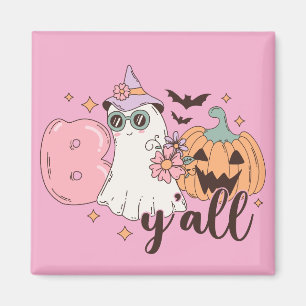 Imán Boo Y'All Halloween
