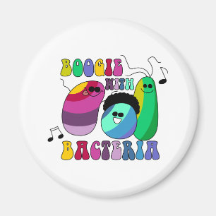 Imán Boogie con las bacterias