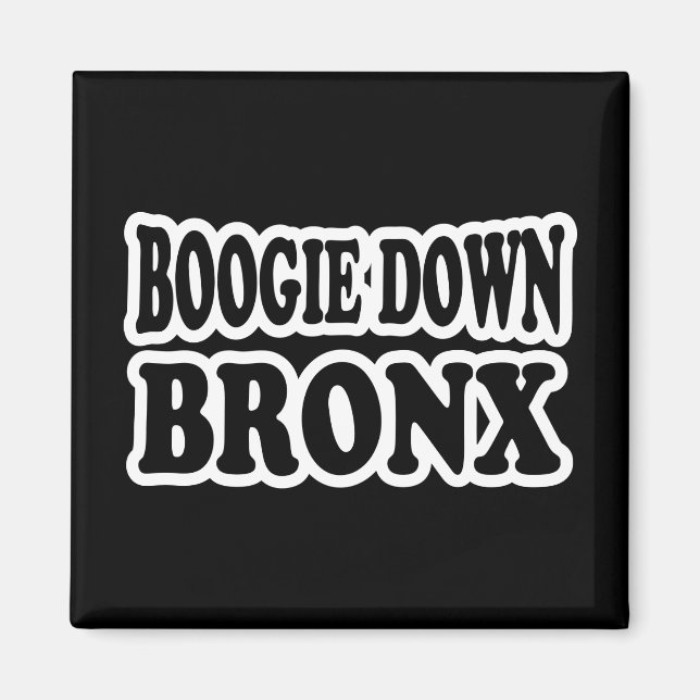 Imán Boogie Down Bronx, NYC (Frente)
