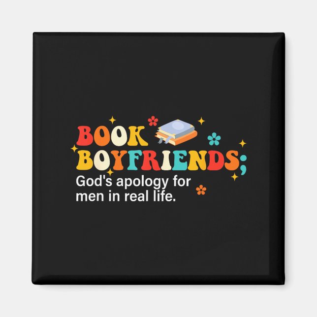 Imán Book Boyfriends Definition Design  (Frente)