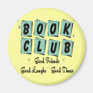 Imán Book Club Retro - Buenos amigos, tiempos y risas