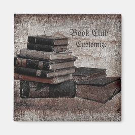 Imán Book Lovers Vintage Book Club