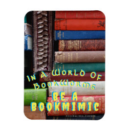 Imán Bookworm Bookmimic