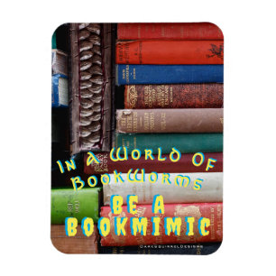 Imán Bookworm Bookmimic