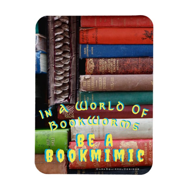 Imán Bookworm Bookmimic (Vertical)