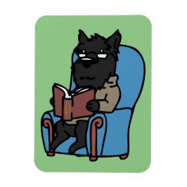 Imán Bookworm Scot