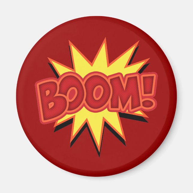Imán ¡Boom! (Frente)